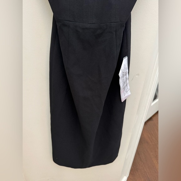 New Dress the Population Perla Midi Dress in Black - Picture 3 of 11